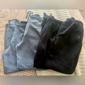 AE Bottom Lot- 4 Joggers and 2 Trekker Shorts, Men’s Small
